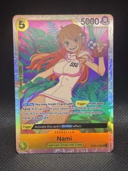 Nami OP08-106 SR One Piece TCG English Card Near-Mint - Image 1