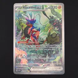 Pokemon TCG Card Koraidon ex 247/198 Scarlet & Violet Special Illustration - NM - Image 1