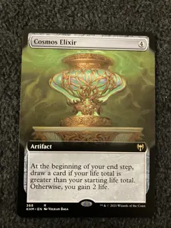 Magic The Gathering MTG - Cosmos Elixir (Extended Art) - KHM - Image 1