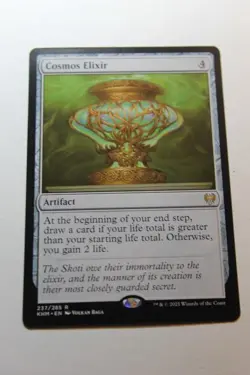 MTG Cosmos Elixir x1- -Kaldheim-Lightly Played - Image 1