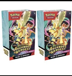 x2 Pokemon Mega Evolution Ascended Heroes Booster Bundles SEALED - SHIP TODAY - Image 1