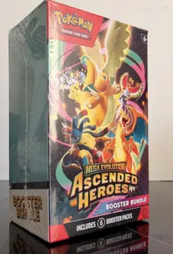 x2 Pokemon Mega Evolution Ascended Heroes Booster Bundles SEALED - SHIP TODAY - Image 2
