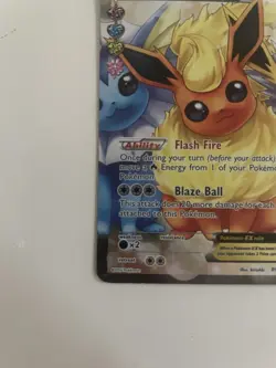 Pokemon Flareon EX Full Art Ultra Rare Holo RC28/RC32 Generations MP - Image 5