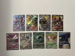 Pokemon Scarlet & Violet Destined Rivals Ultra Rare Lot (9) – Team Rocket - Image 1