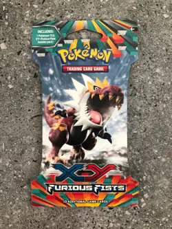 Pokemon TCG 1x Furious Fists Sleeved Booster Pack Genuine Factory Sealed - Image 5