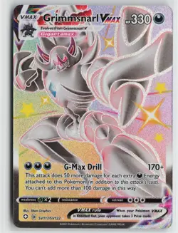 Grimmsnarl VMAX SV117/SV122 Holo VMAX Rare Shining Fates Shiny Vault Pokemon NM - Image 1