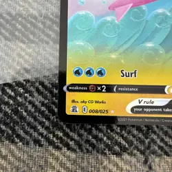 Pokemon 25th Celebrations Pikachu Set of 3 - Flying & Surfing VMAX & Surfing V - Image 5