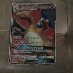 Charizard GX Ultra Rare Full Art Holo 20/147 Sm-Burning Shadows 250HP Pokemon - Image 1