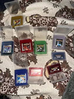 Old School Pokemon Games And Graded Card Lot - Image 1