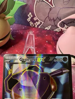 Pokemon Genesect EX TCG Fates Collide Holo Ultra Rare Full Art 120/124 - Image 2