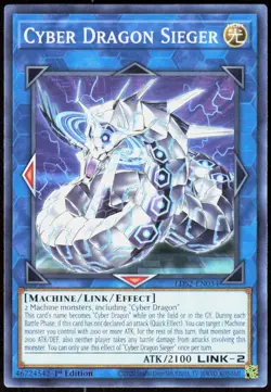 Cyber Dragon Sieger LDS2-EN034 Legendary Duelists: Season 2 Yu-Gi-Oh NM - Image 1