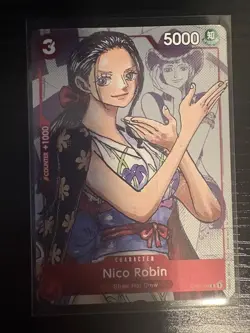 NICO ROBIN MANGA DESIGN PROMO (ALT ART) (ST01-008) One Piece Card Game - Image 1