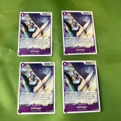 Dellinger Playset - OP14-067 x4 - The Azure Sea's Seven - One Piece TCG - Image 1