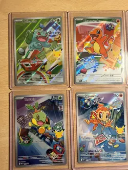 Pokemon TCG First Partner Illustration Collection 2026 Promos Full Set 9 Cards! - Image 2