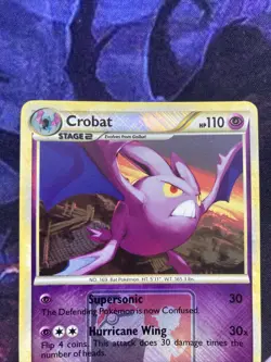 Pokemon Card Crobat League Promo Crosshatch Unleashed 14/95 NM - Image 2