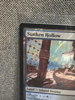 Sunken Hollow (Surge Foil) Commander: Teenage Mutant Ninja Turtles Foil - Image 2