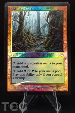 Tainted Wood - 2002 Magic the Gathering - Torment Foil - Image 1