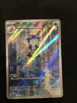 Poliwhirl 176/165 151 Pokemon Illustration Rare Near Mint *11 - Image 2