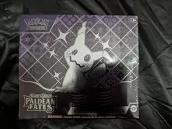 Pokemon TCG Paldean Fates ETB Elite Trainer Box Mimikyu Sealed - Image 1