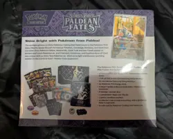 Pokemon TCG Paldean Fates ETB Elite Trainer Box Mimikyu Sealed - Image 2
