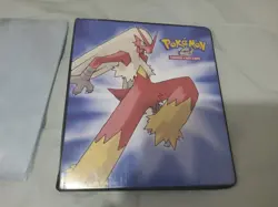 Pokemon Trading Card Game 2003 E Series Blaziken 3 Ring Binder With 9 Pkt Pages - Image 2