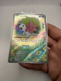 Shaymin 066/063 Pokemon TCG AR Card Japan Jp SV9a Heat Wave Arena - NM / Mint - Image 4