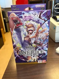 ONE PIECE STARTER DECK EX GEAR 5 ST-21 SEALED DECK ONLY + SLEEVES - Image 3