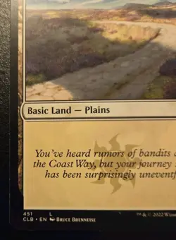 Plains 451 Land Commander Legends: Battle For Baldur's Gate Magic: The Gathering - Image 4