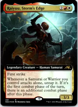 Raiyuu, Storm's Edge (Extended Art) (Foil) Kamigawa: Neon Dynasty, 491 NM - Image 1