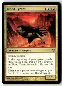 Blood Tyrant 99 Rare Conflux Magic: The Gathering Near Mint - Image 1