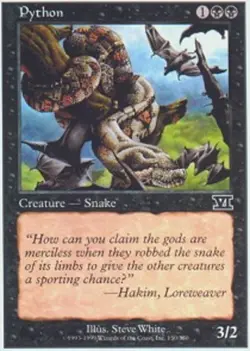 Python Light Play, English Magic the Gathering MTG 6th Edition - Image 1