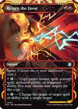 Return the Favor - Mystical Archives - Secrets of Strixhaven - MtG - NM - Image 1