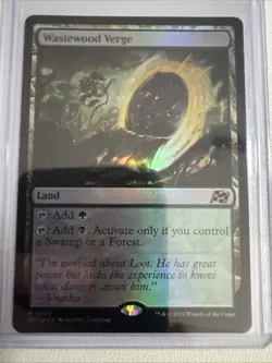 Wastewood Verge (NM Foil) DFT-0268 Rare MTG - Image 3