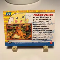 Pokemon TCG Pikachu's Vacation Pokemon Topps Pikachu's Vacation 42 Regular - Image 2