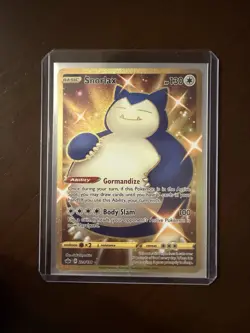 Pokemon TCG Snorlax 224/198 Chilling Reign Gold Secret Rare Holo - Image 1