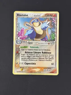 Pokemon Blastoise Specie Delta 2/100 Ex Guardiani dei Cristalli Rara Reverse ITA - Image 1