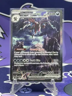 🔥🌑 Hydreigon ex 169/086 – Special Illustration Rare – Pokemon TCG 🌑🔥 - Image 1