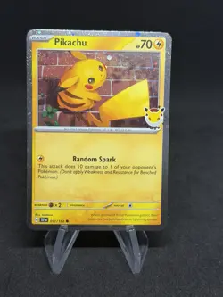 Pikachu 51 /162 2026 Pokemon Day, Promo Stamped - Image 1