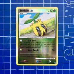 2007 Sunkern 114/132 Pokemon Secret Wonders Reverse Holo NM - Image 1