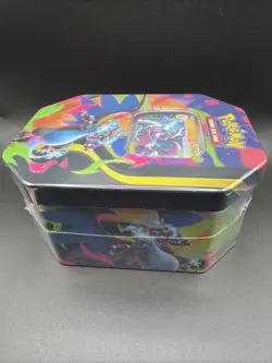 Pokemon TCG Mega Charizard X ex Tin 4 Booster Packs & Charizard Promo - Image 3