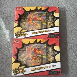 Pokemon Ascended Heroes Mega Emboar Ex Box Brand New Sealed ✅ - Image 1