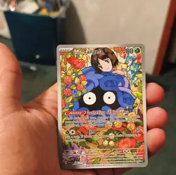 Pokemon Erika's Tangela Full Art Illustration Rare Holo 218/217 Scarlet & Viole… - Image 1