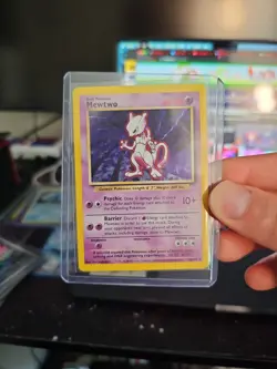 Mewtwo 10/102 Pokemon TCG 1999 Base Set Holo Unlimited Rare - Image 1