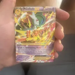 Pokemon Card - M Gallade EX XY Roaring Skies 35/108 Ultra Rare Holo - Image 1
