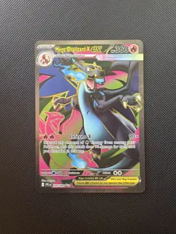 Pokemon TCG Mega Charizard X EX Ultra Rare 109/094 NM - Image 1
