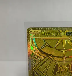 Pokemon Mega Zygarde EX 124/088 Gold TCG Perfect Order English Hyper Rare - Image 2