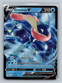 Greninja V 073/264 Pokemon TCG Ultra Rare SWSH08: Fusion Strike Near Mint - Image 1