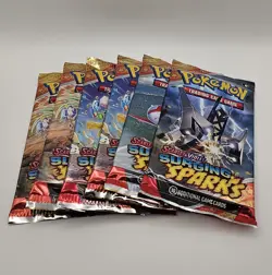 Pokemon-Scarlet & Violet Surging Sparks 6 Pack Bundle - Image 1