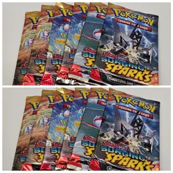 Pokemon-Scarlet & Violet Surging Sparks 6 Pack Bundle - Image 2