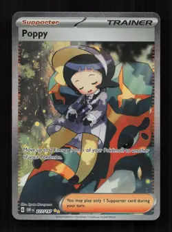 Poppy 227/197 Special Illustration Rare Obsidian Flames Pokemon Near Mint - Image 1